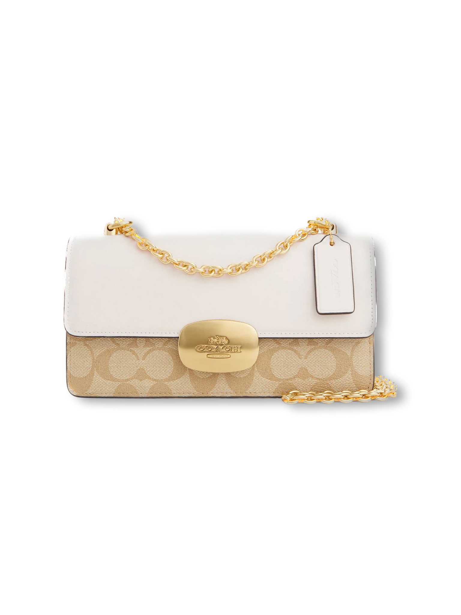 Eliza Flap Crossbody Bag In Signature Canvas