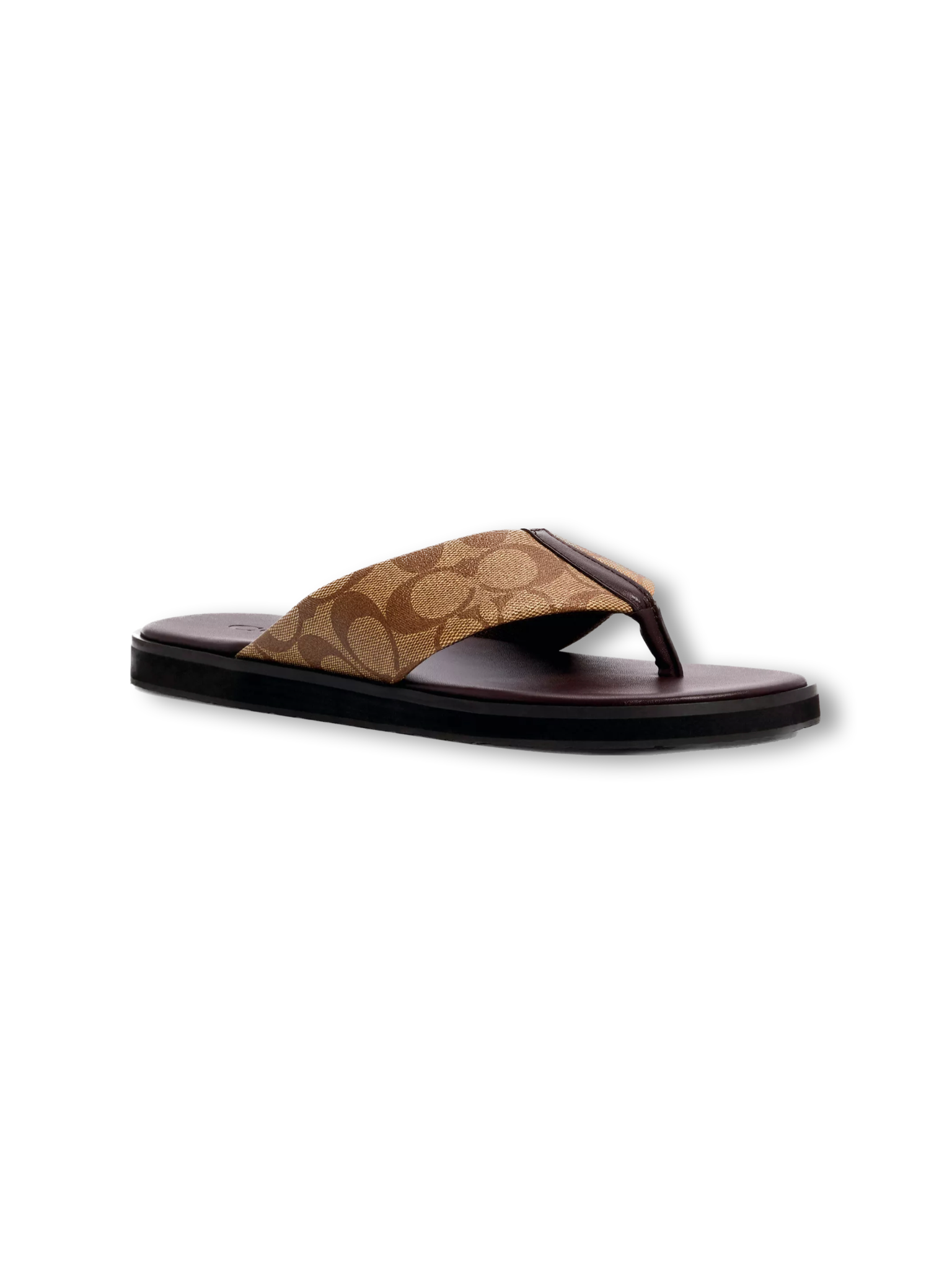 Flip Flop In Signature Canvas Khakhi Size 13