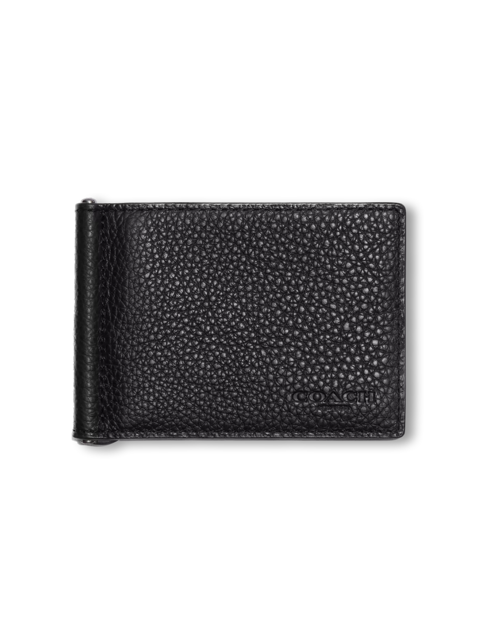 Slim Money Clip Bifold Wallet