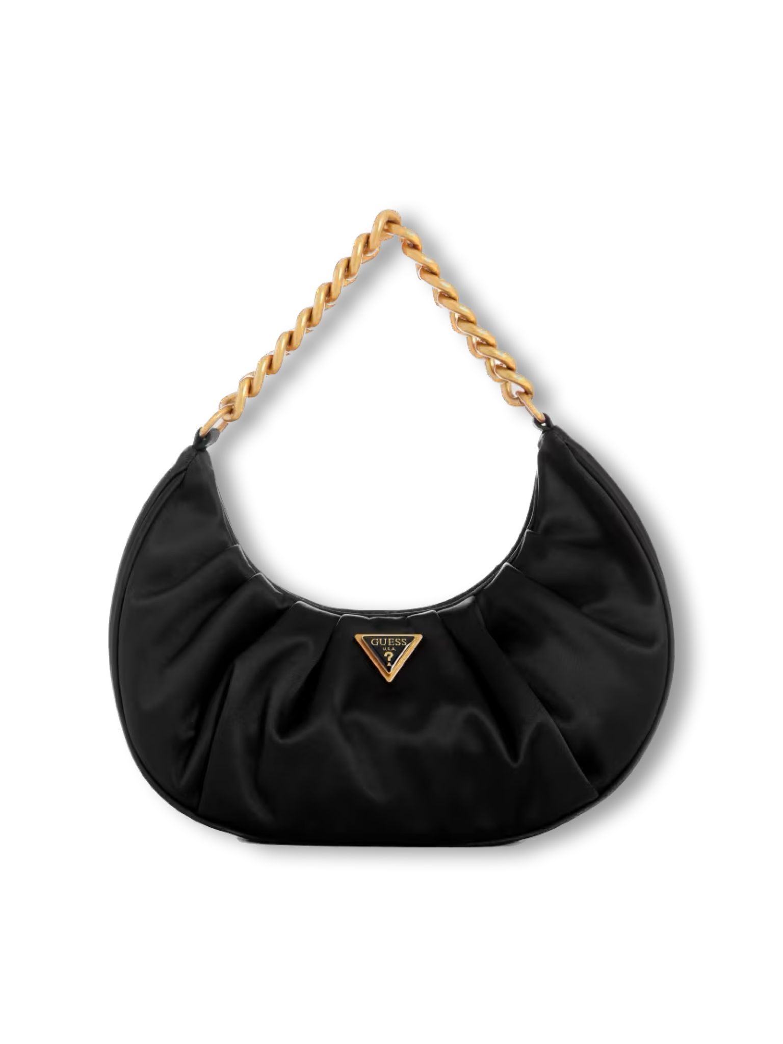 Tori Satin Black Shoulder