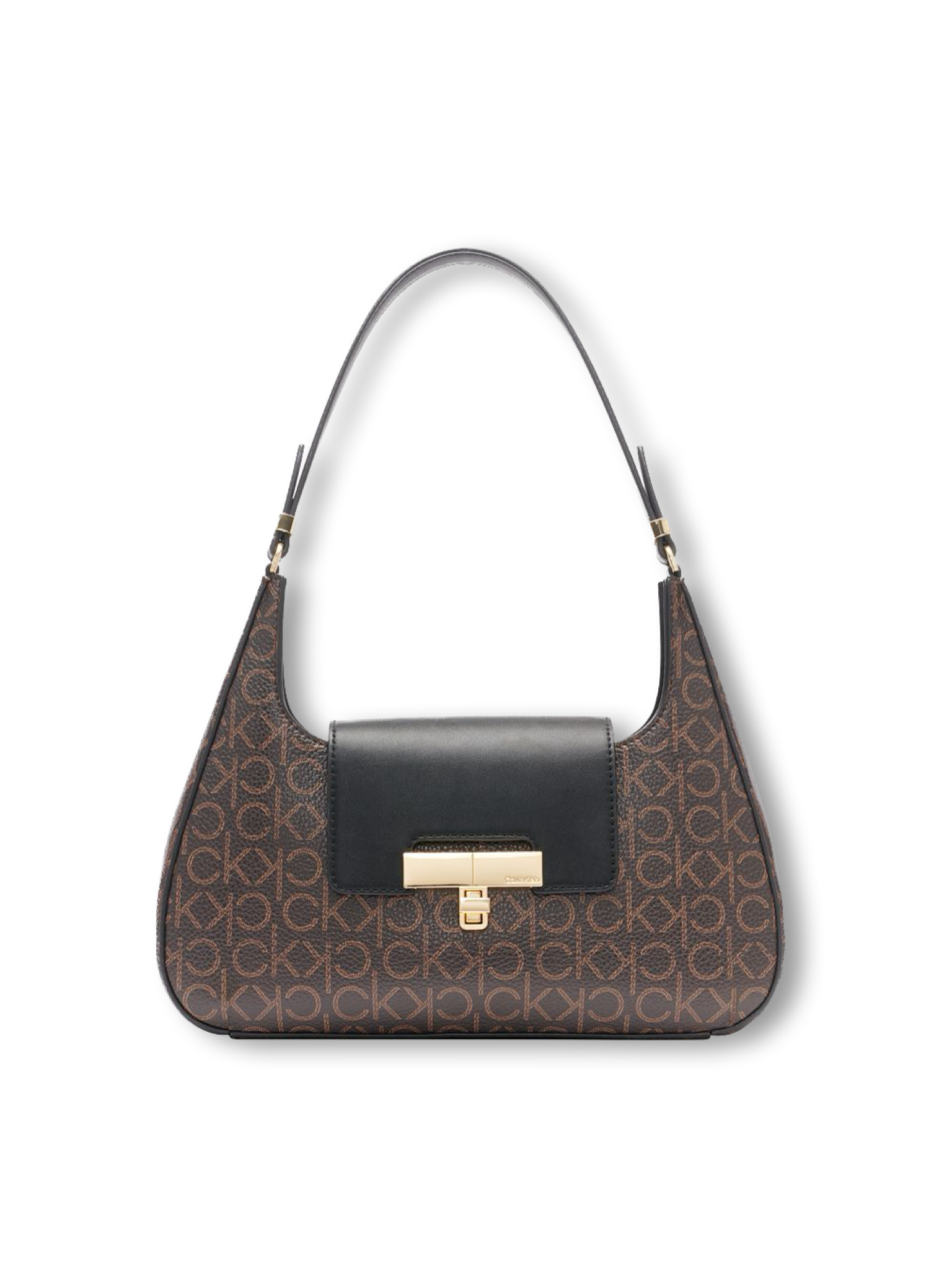 Becky Signature Turnlock Shoulder Bag