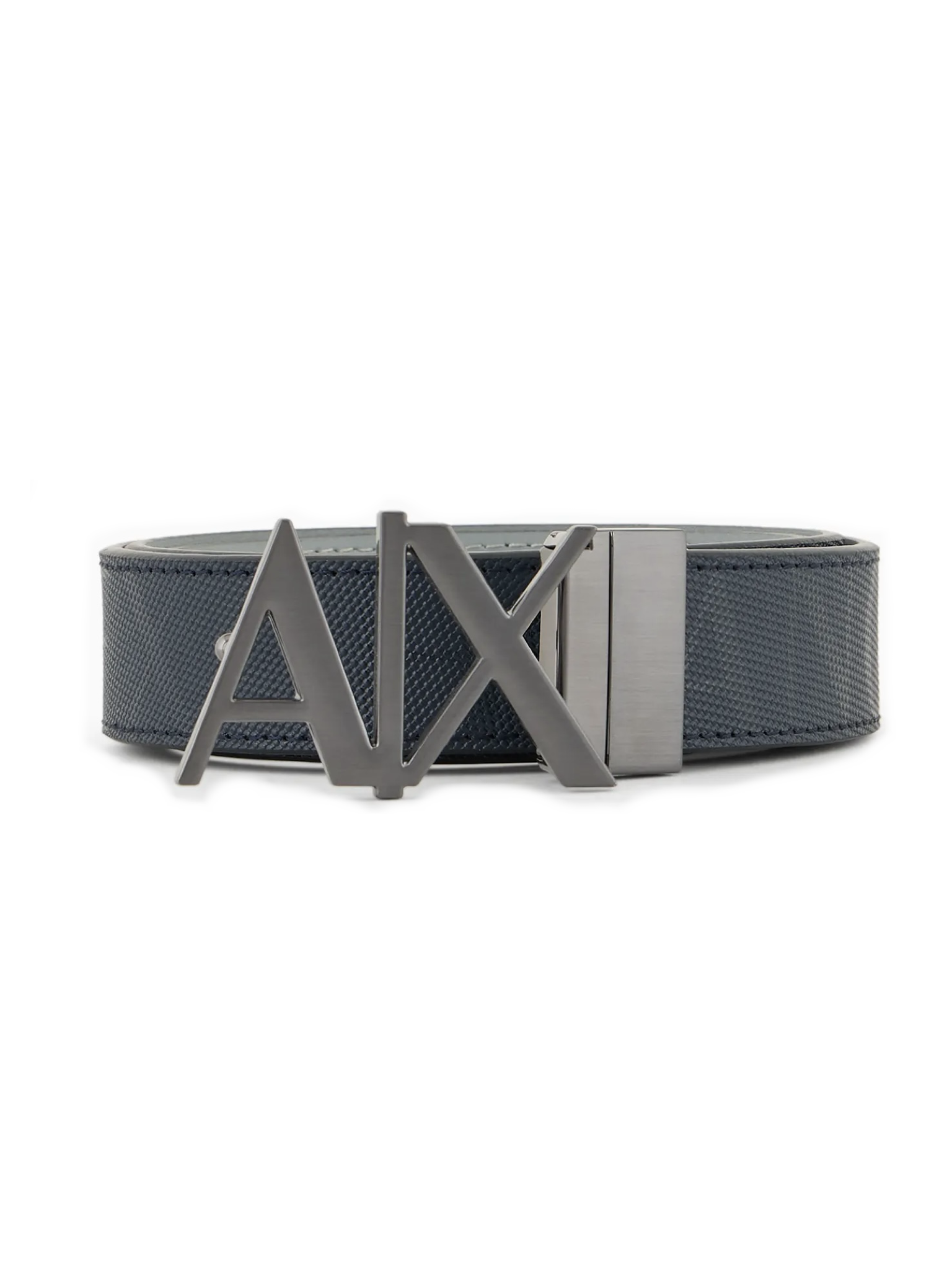 Belt With Logo Buckle