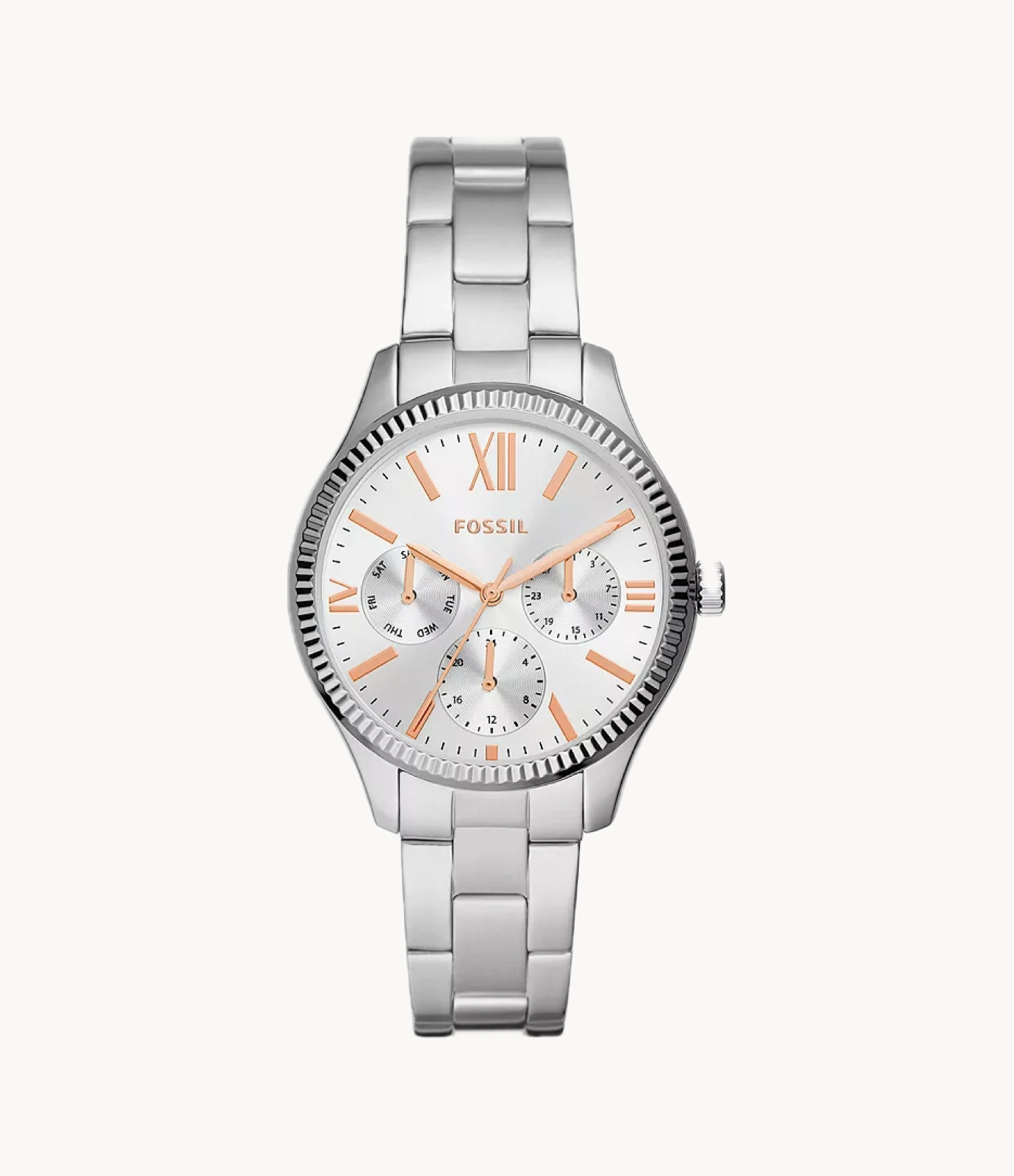 Fossil Rye Multifunction Stainless Steel Watch