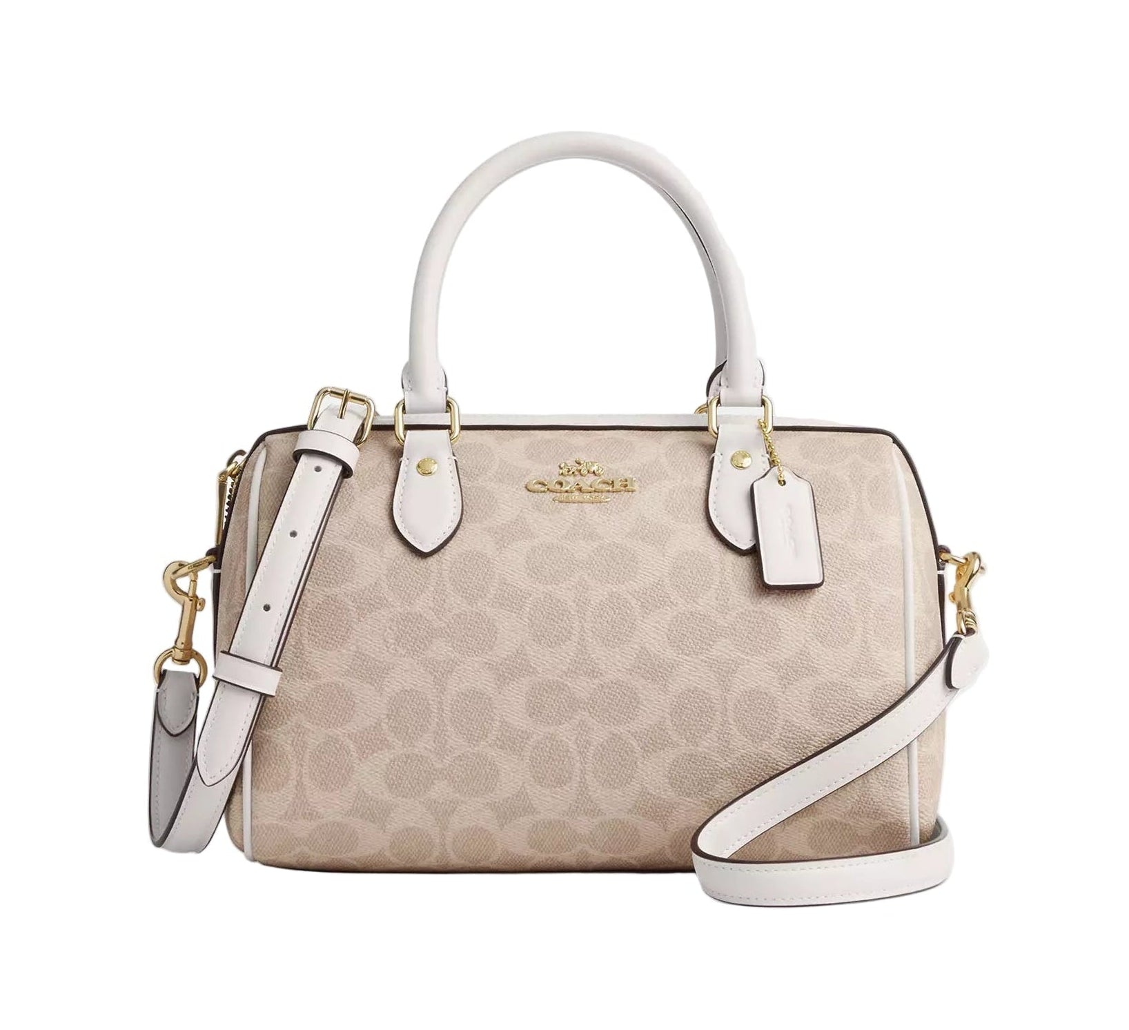 Rowan Satchel Bag in Signature Canvas