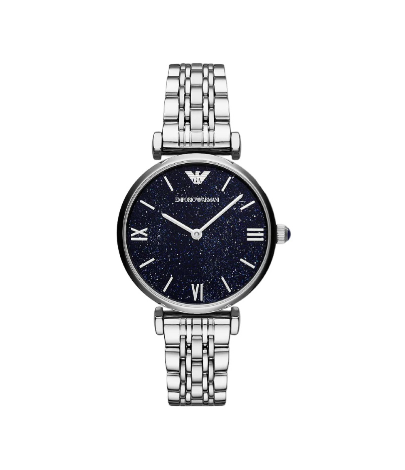 Emporio Armani Women'S Two-Hand Stainless Steel Watch