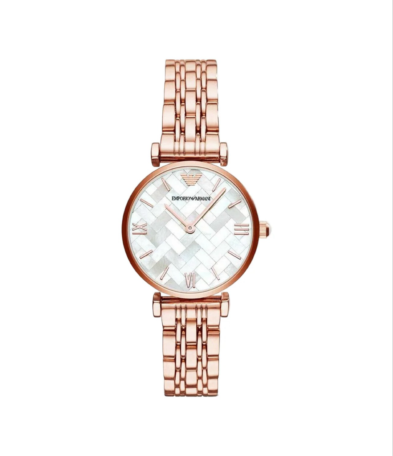 Emporio Armani Womens Rose Gold Watch