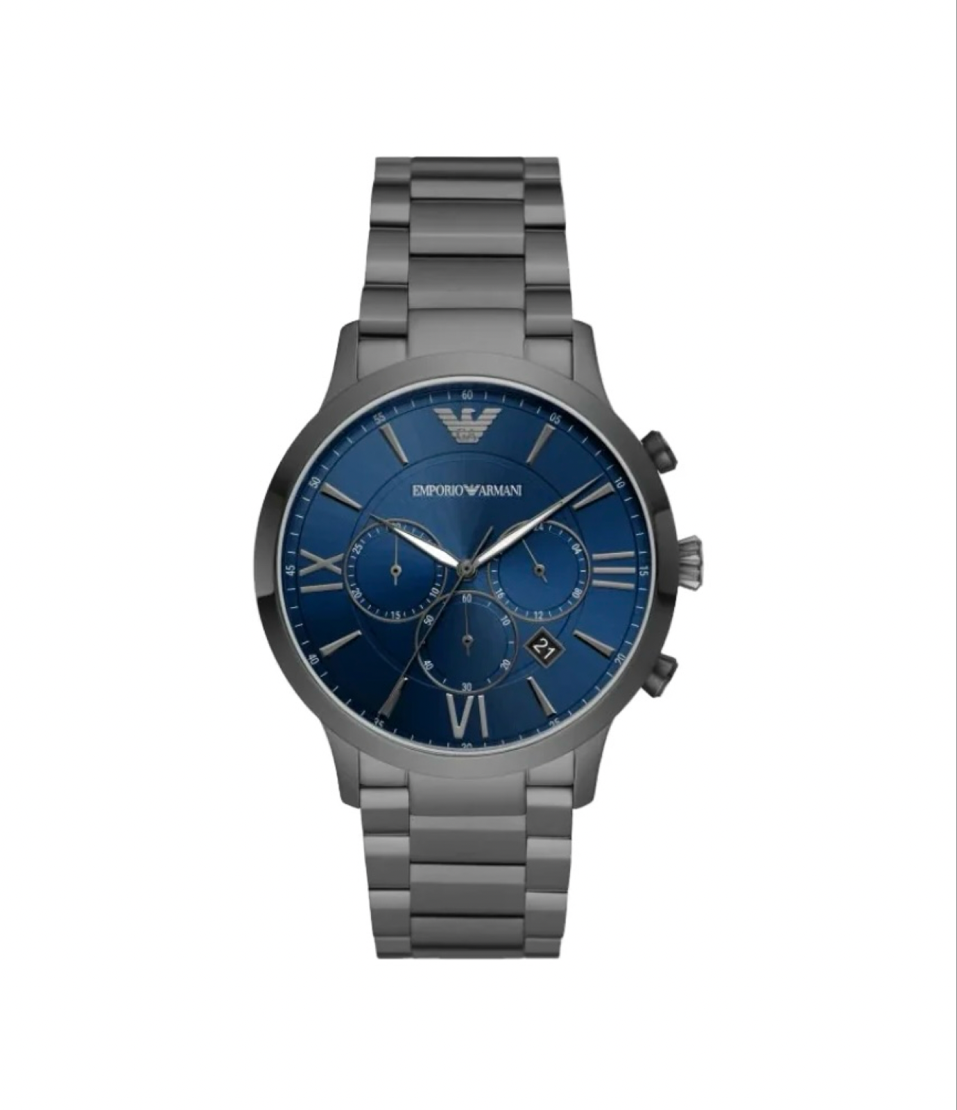 Emporio Armani Men’S Two-Hand Ceramic Black Watch