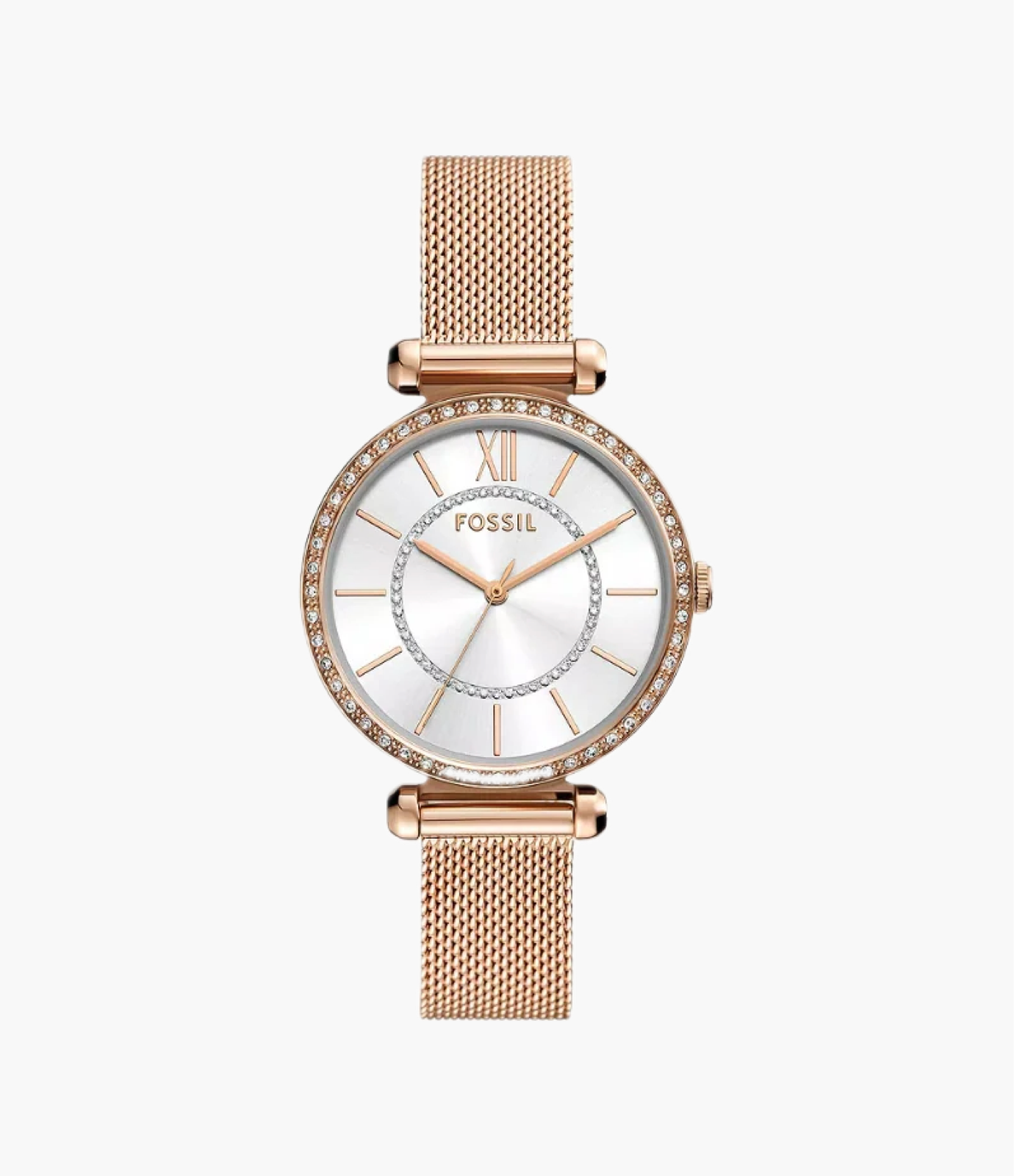 Tillie Three-Hand Rose Gold-Tone Stainless Steel Watch