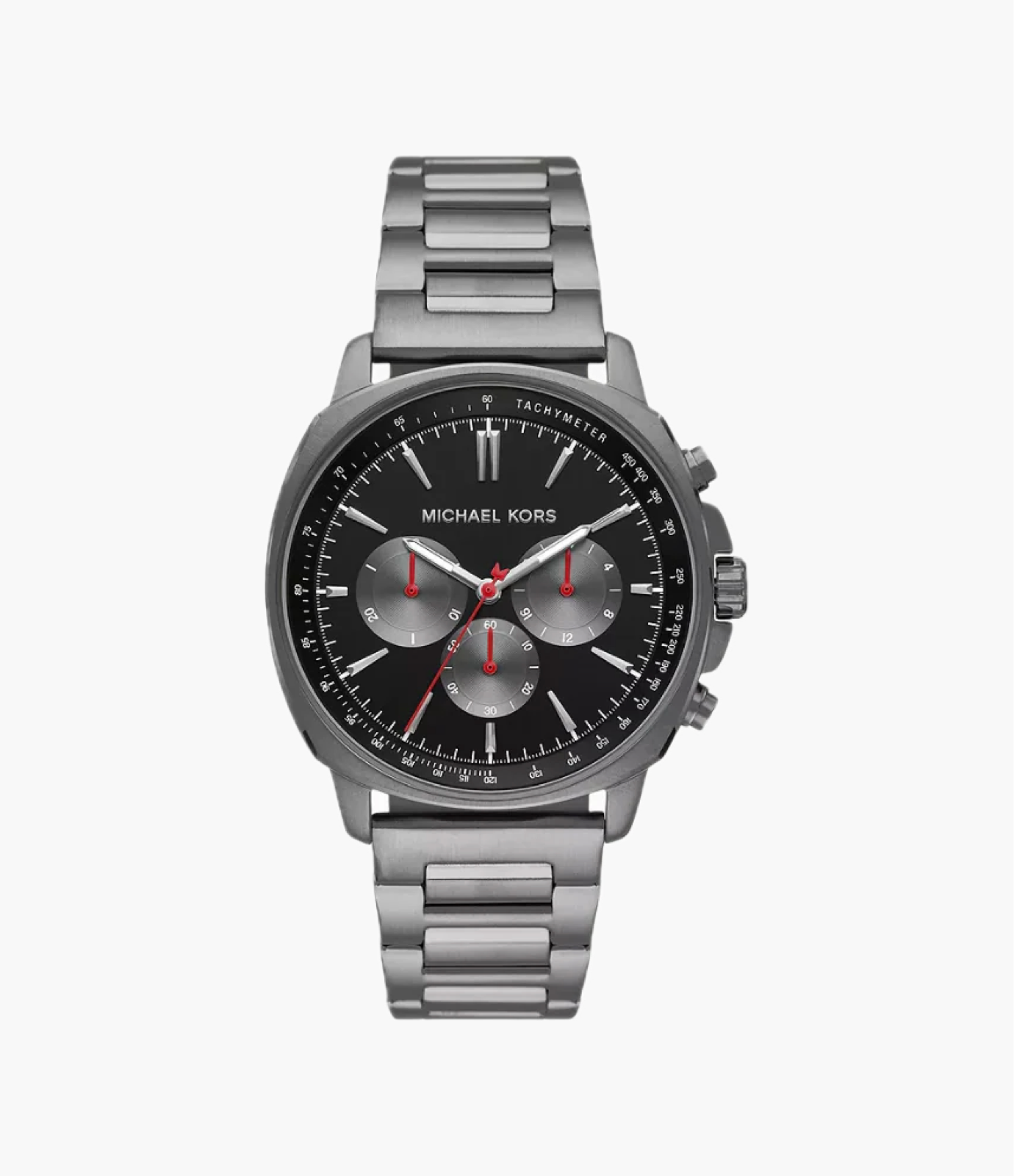 Michael Kors Chronograph Gunmetal Stainless Steel Men's Watch