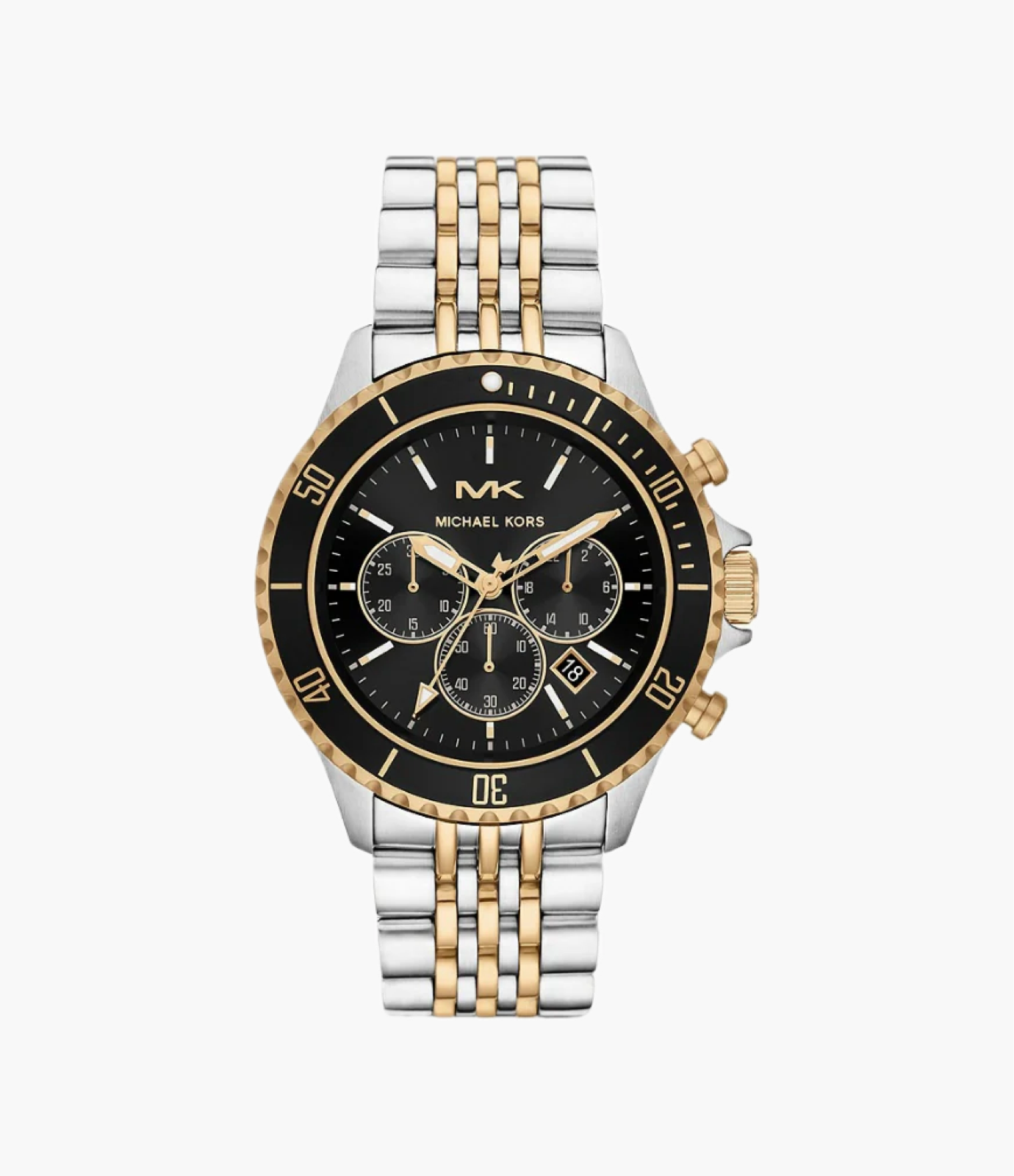 Michael Kors Bayville Chronograph Two-Tone Stainless Steel Watch