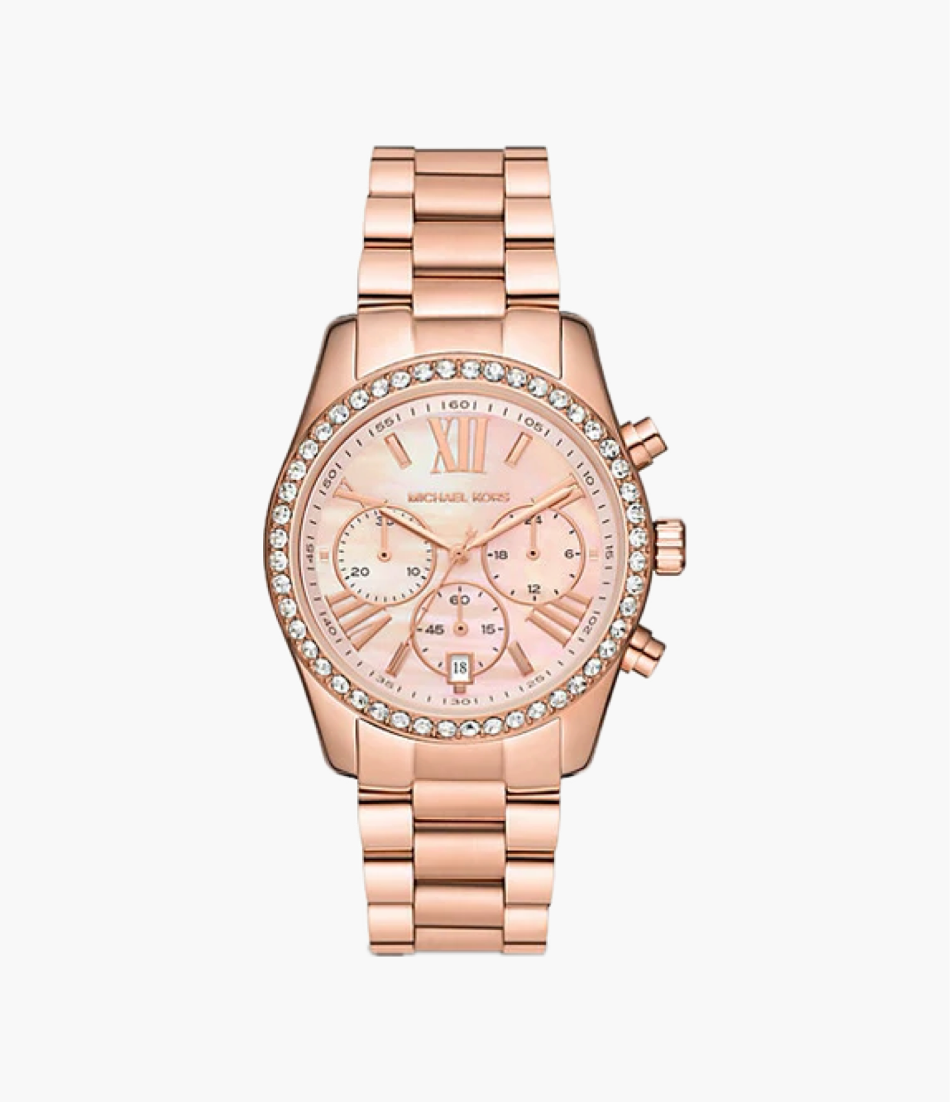 Michael Kors Women's Pyper Three-hand Rose Gold-tone Watch