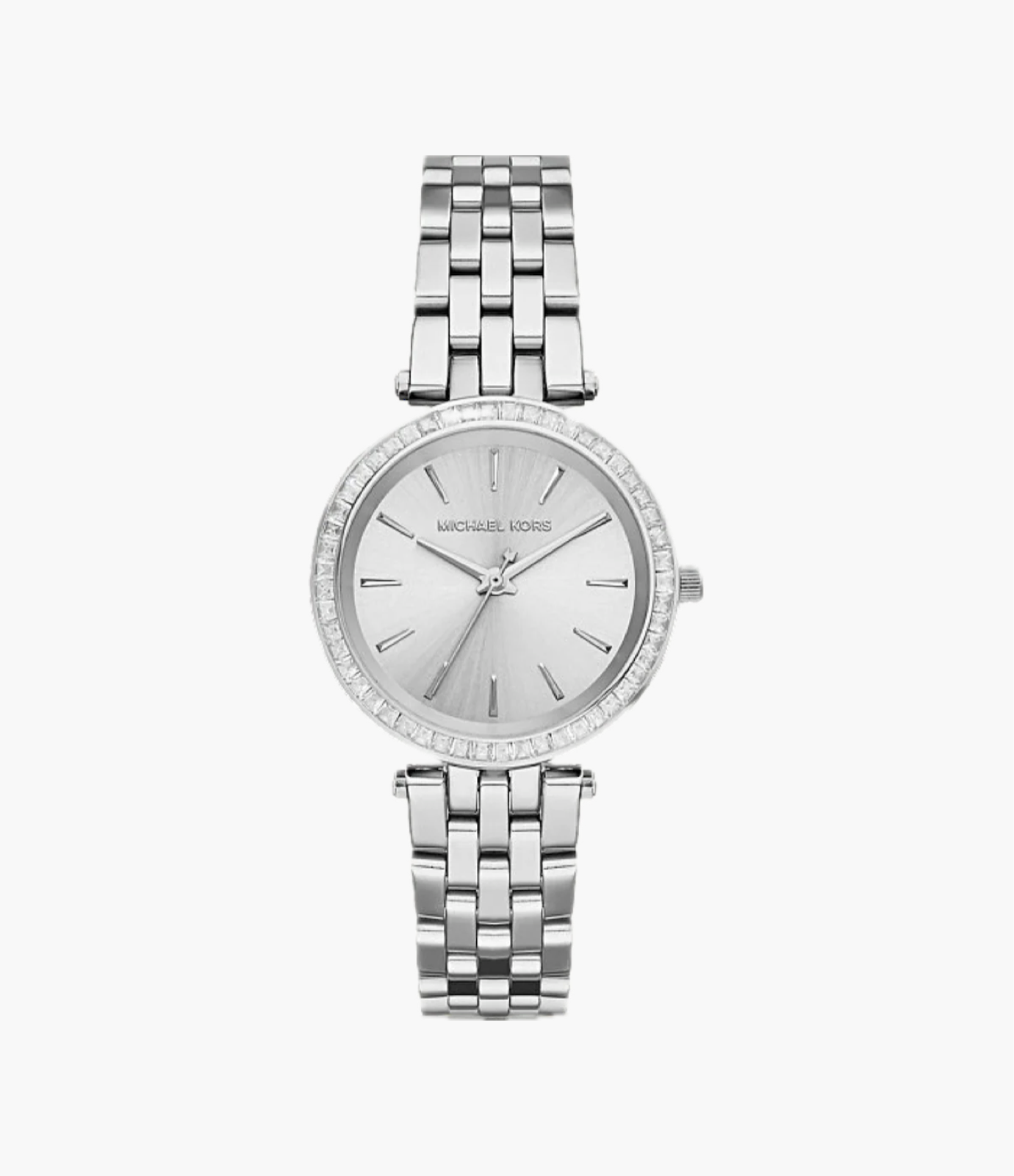 Michael Kors Ladies Darci Mini Silver Watch