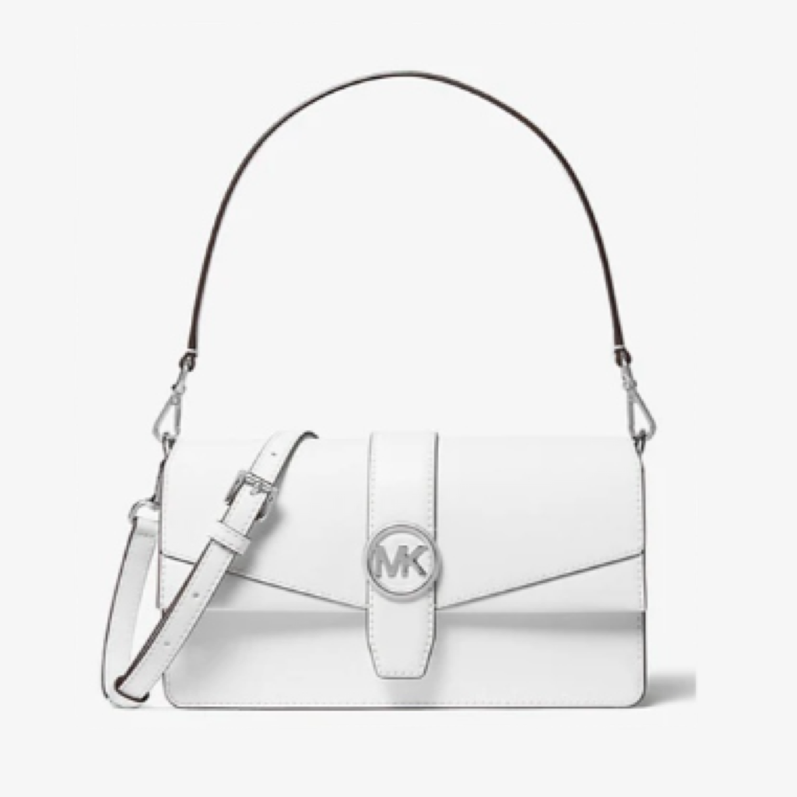 Greenwich Medium Saffiano Leather Shoulder Bag