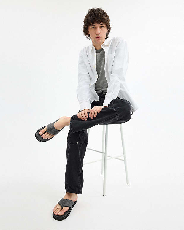 Flip Flop In Signature Canvas