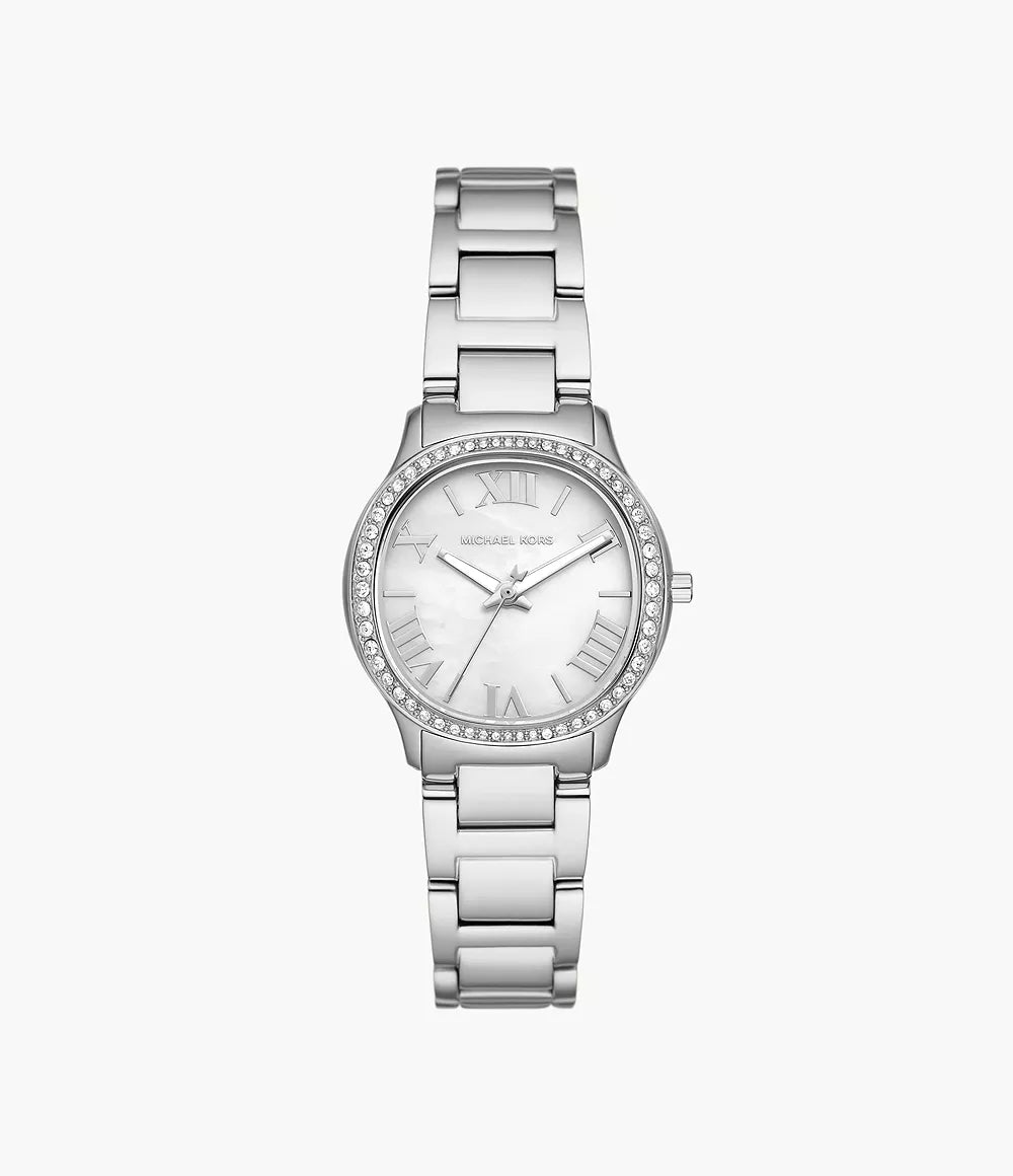 Micheal Kors Sage Three-hand Stainless Steel Watch