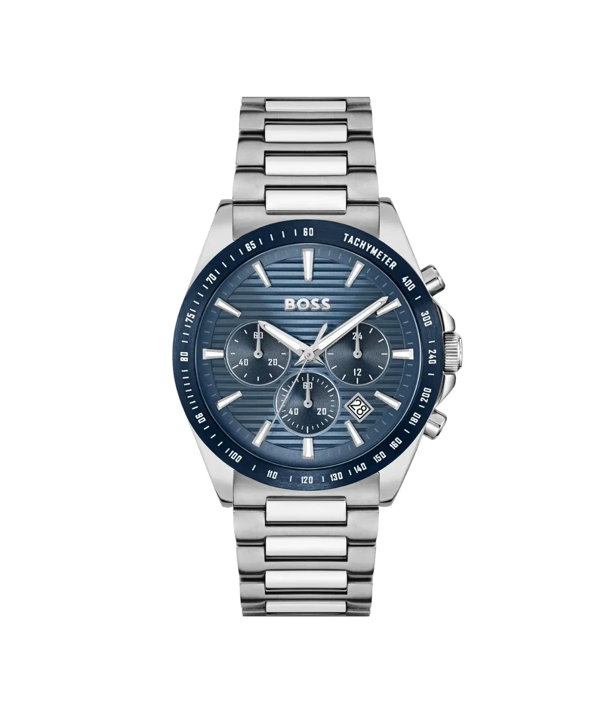 Hugo Boss Strike Chrono 1514240 front view – blue dial | Time Vault Sri Lanka, Colombo