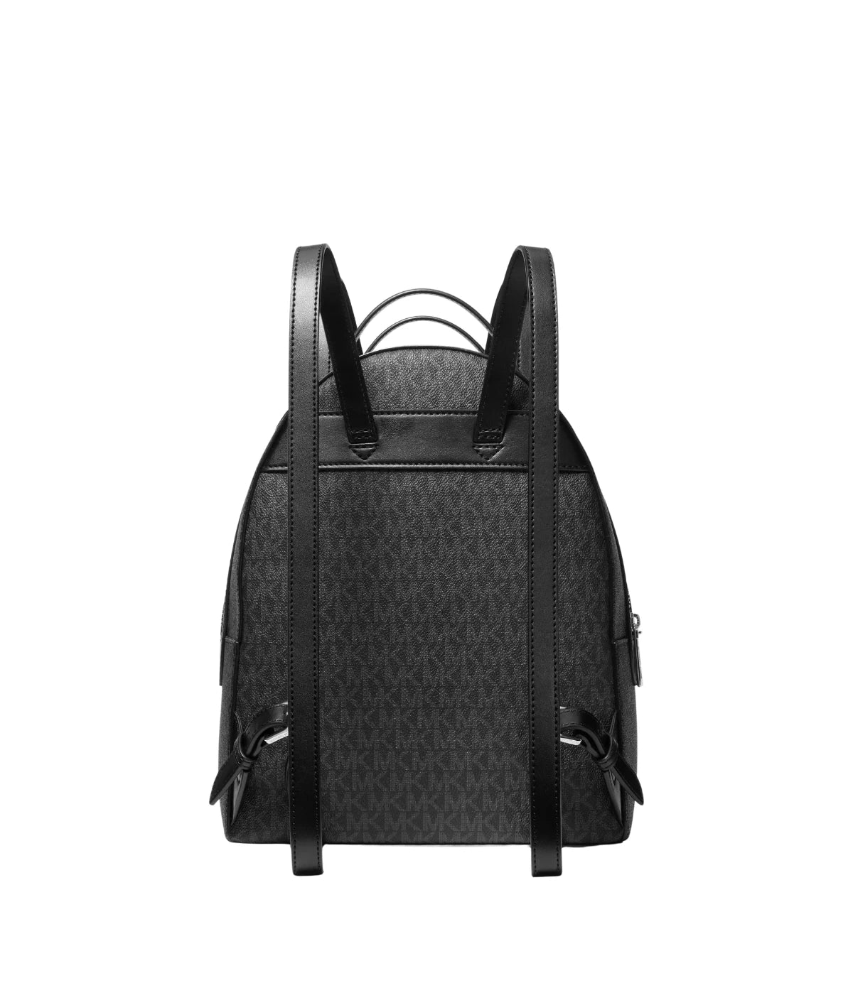 Back view of the Michael Kors Sheila Medium Backpack 35H3S6HB6B showing adjustable buckled shoulder straps