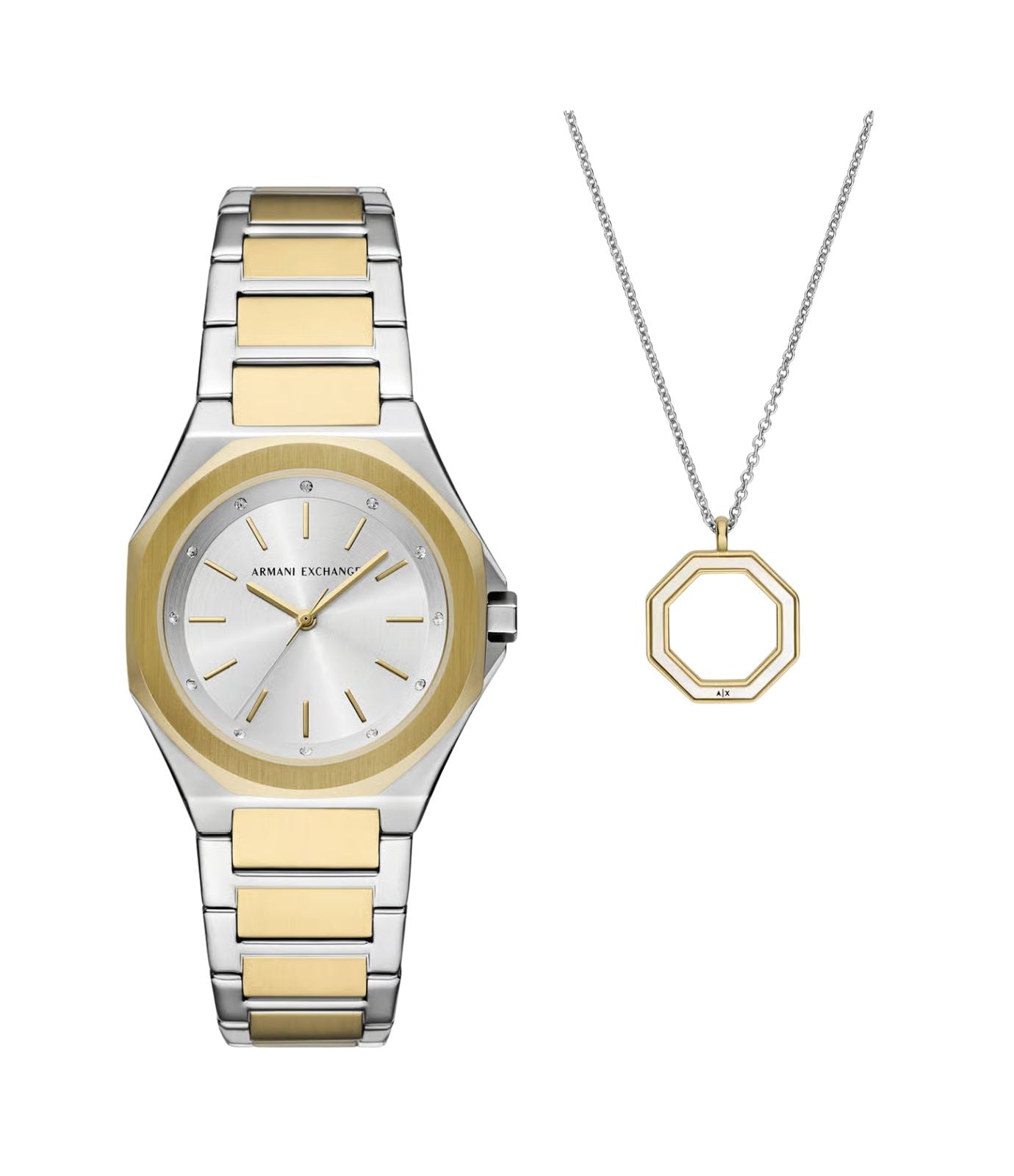 Armani Exchange Andrea Women's Watch with Necklace