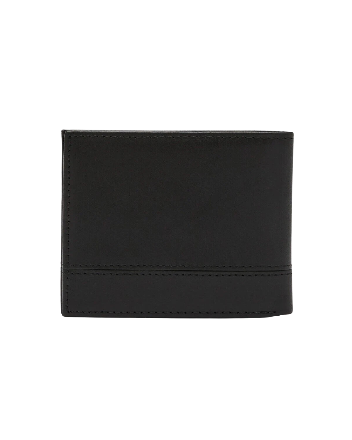 Tommy Black Leather Coin Wallet