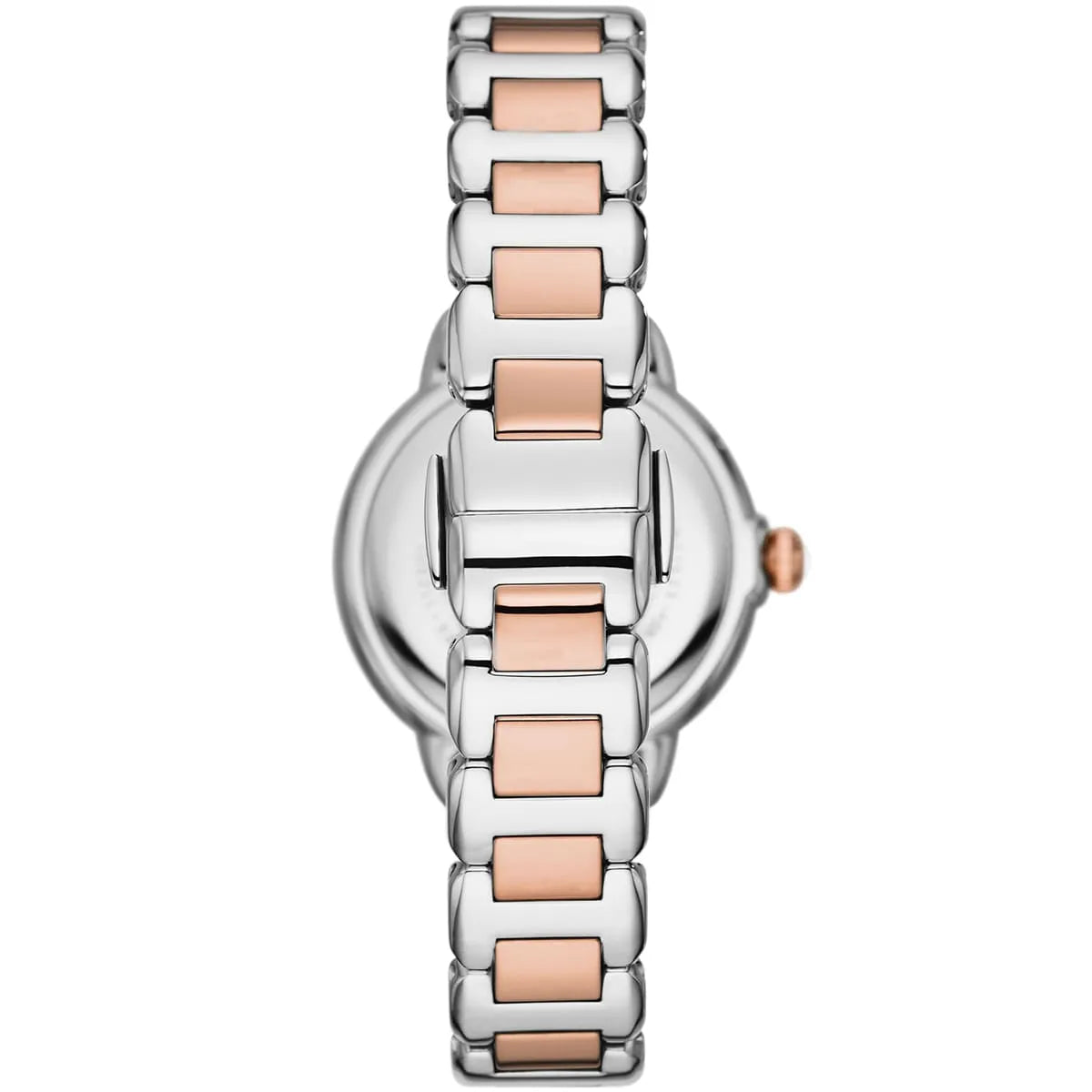 Emporio Armani Two Tone Rose Gold Watch