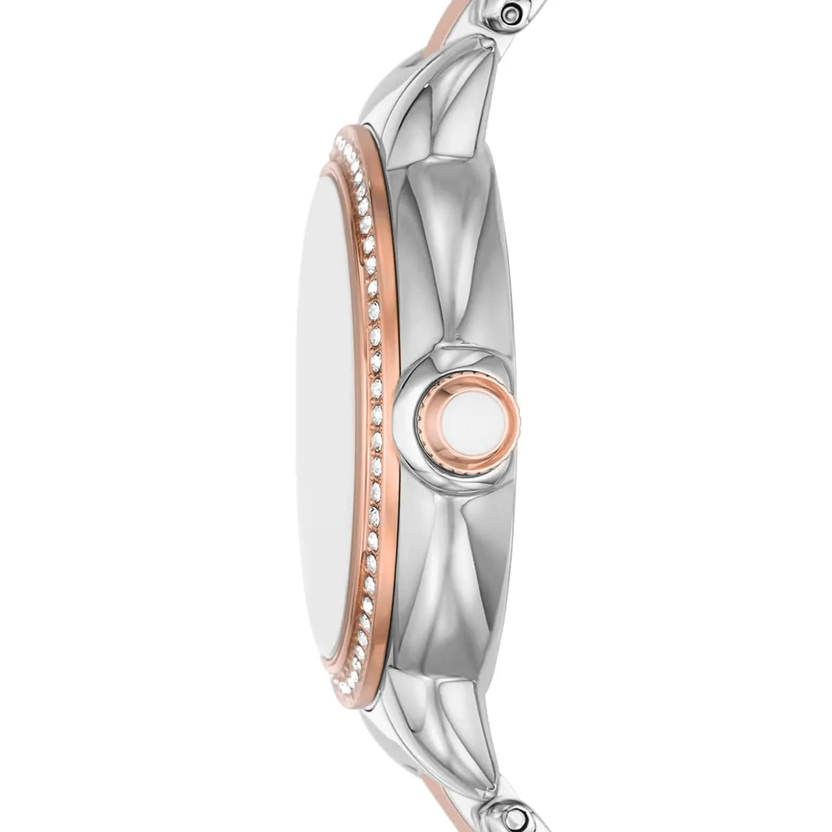 Emporio Armani Two Tone Rose Gold Watch