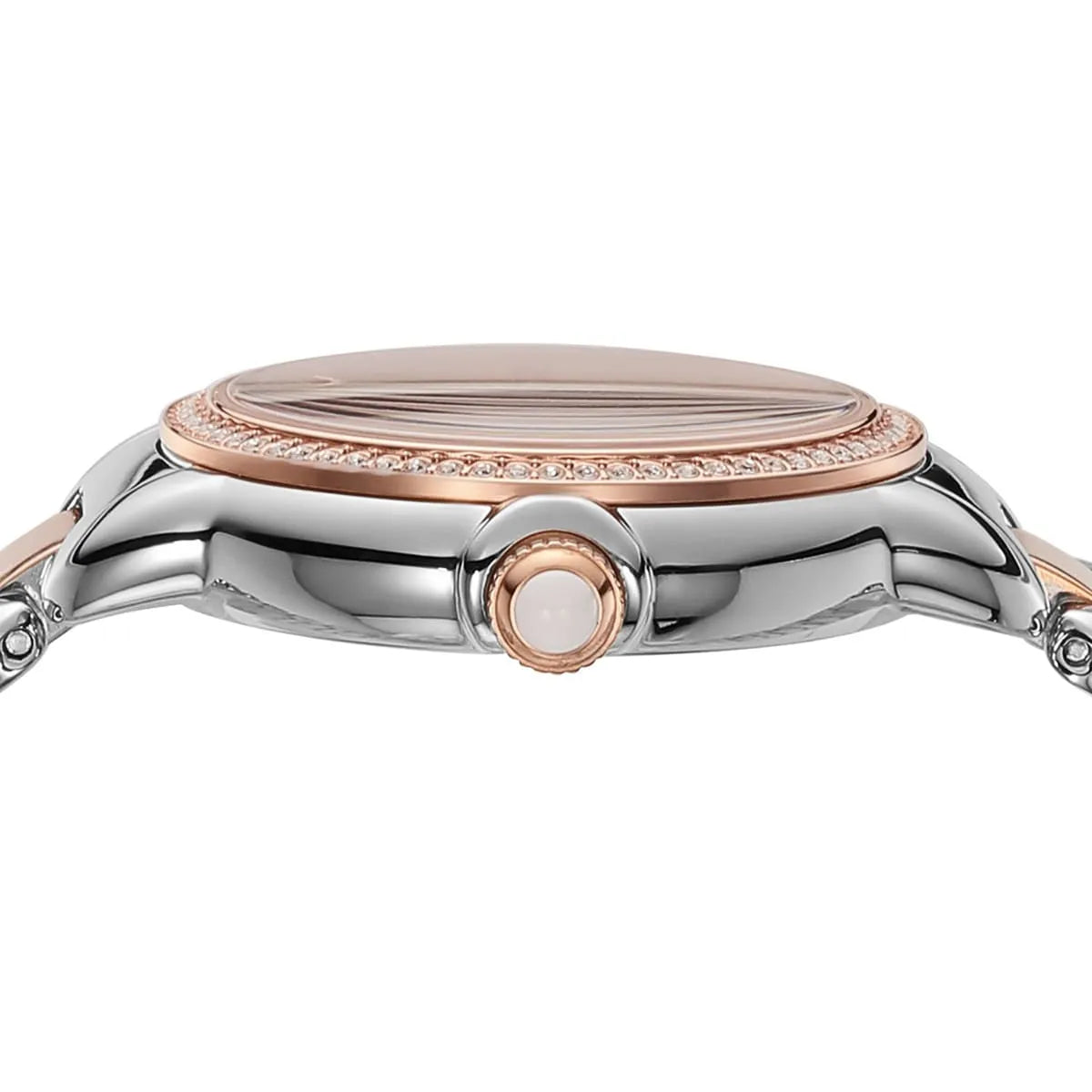 Emporio Armani Two Tone Rose Gold Watch