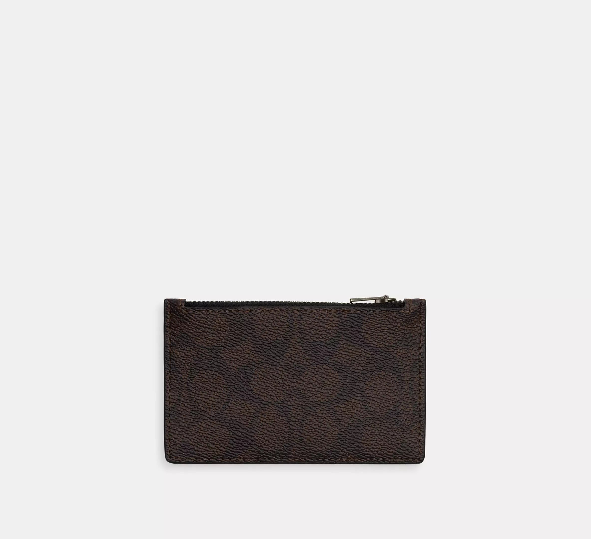 Zip Card Case in Signature Canvas