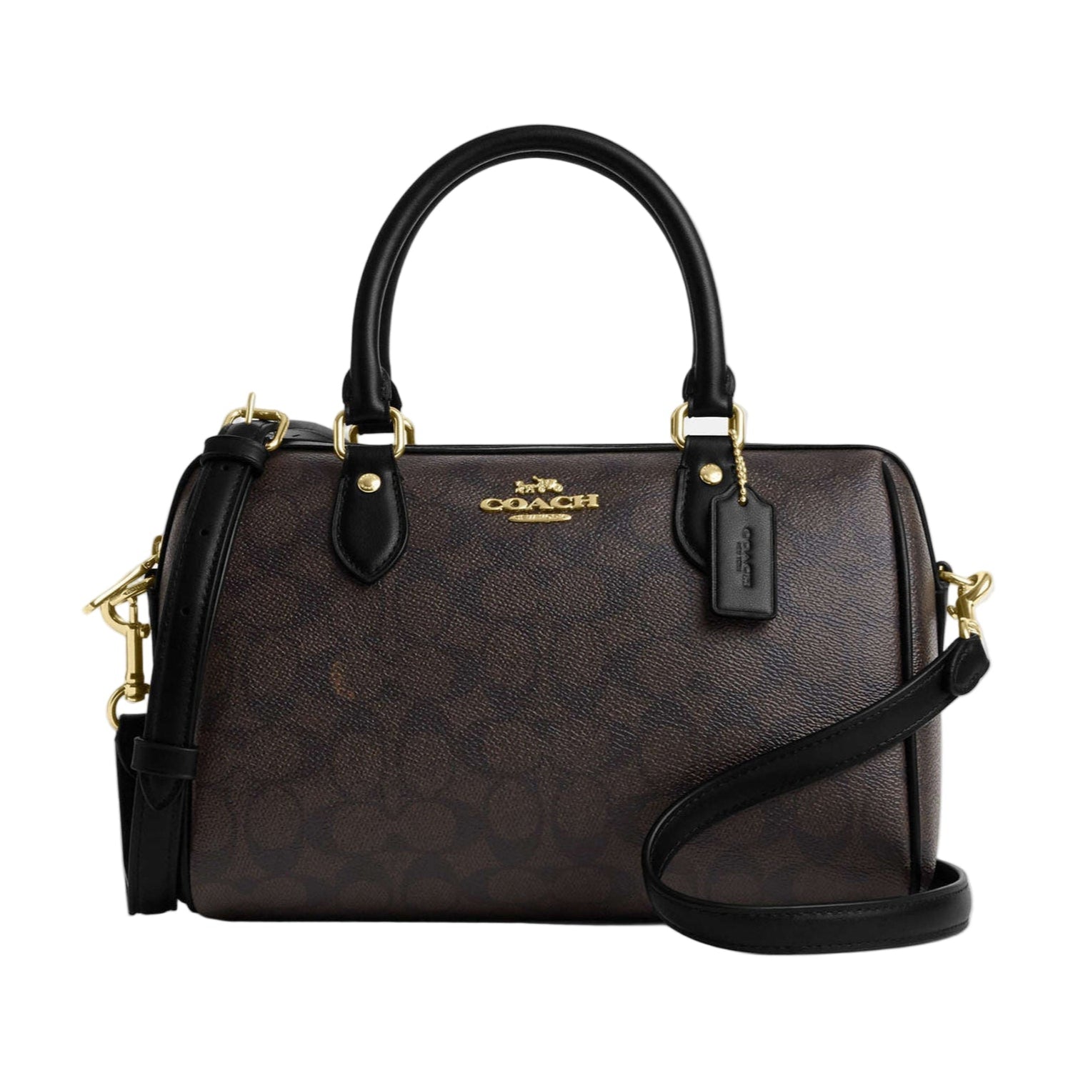 Rowan Satchel Bag in Signature Canvas