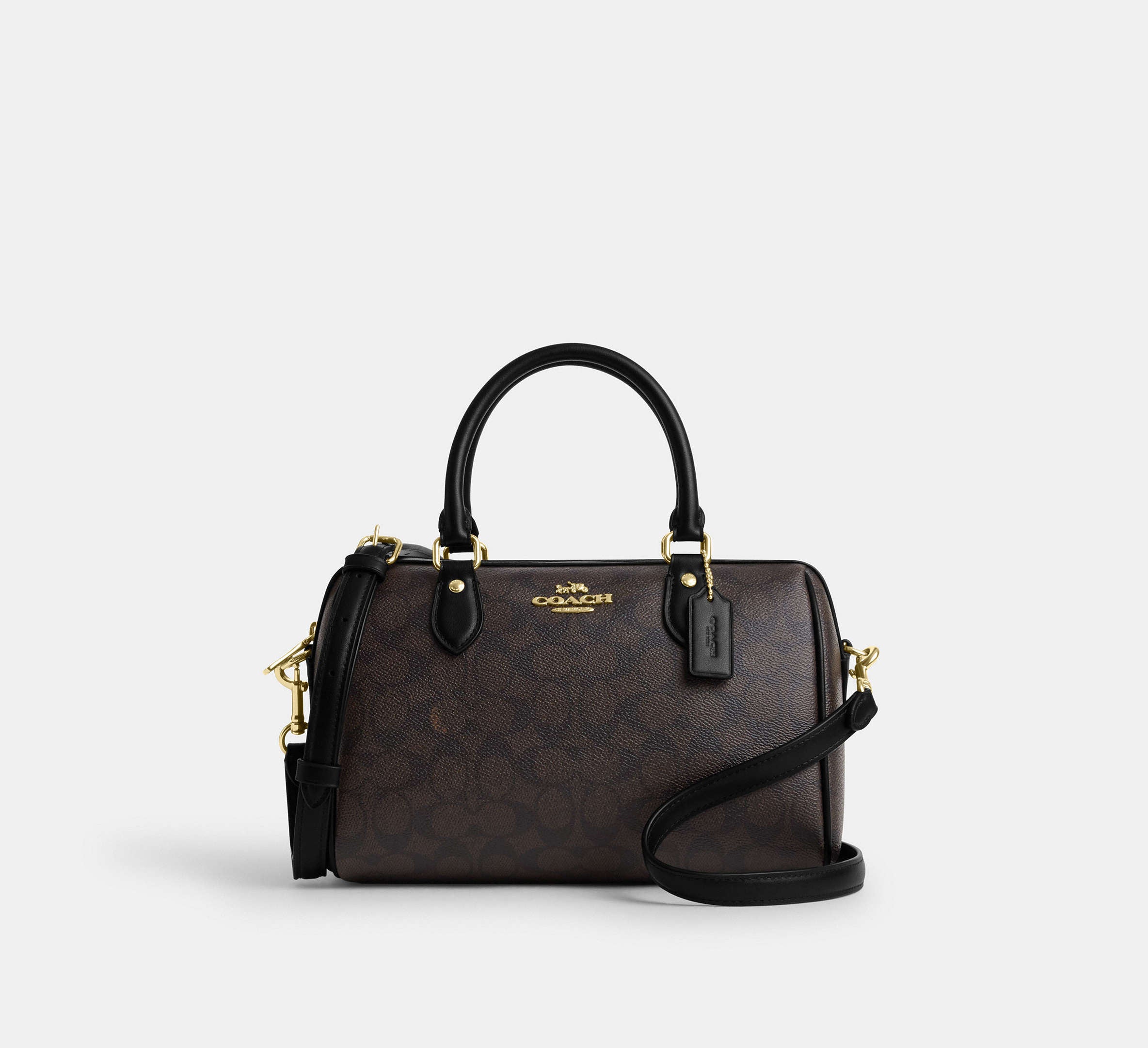 Rowan Satchel Bag in Signature Canvas