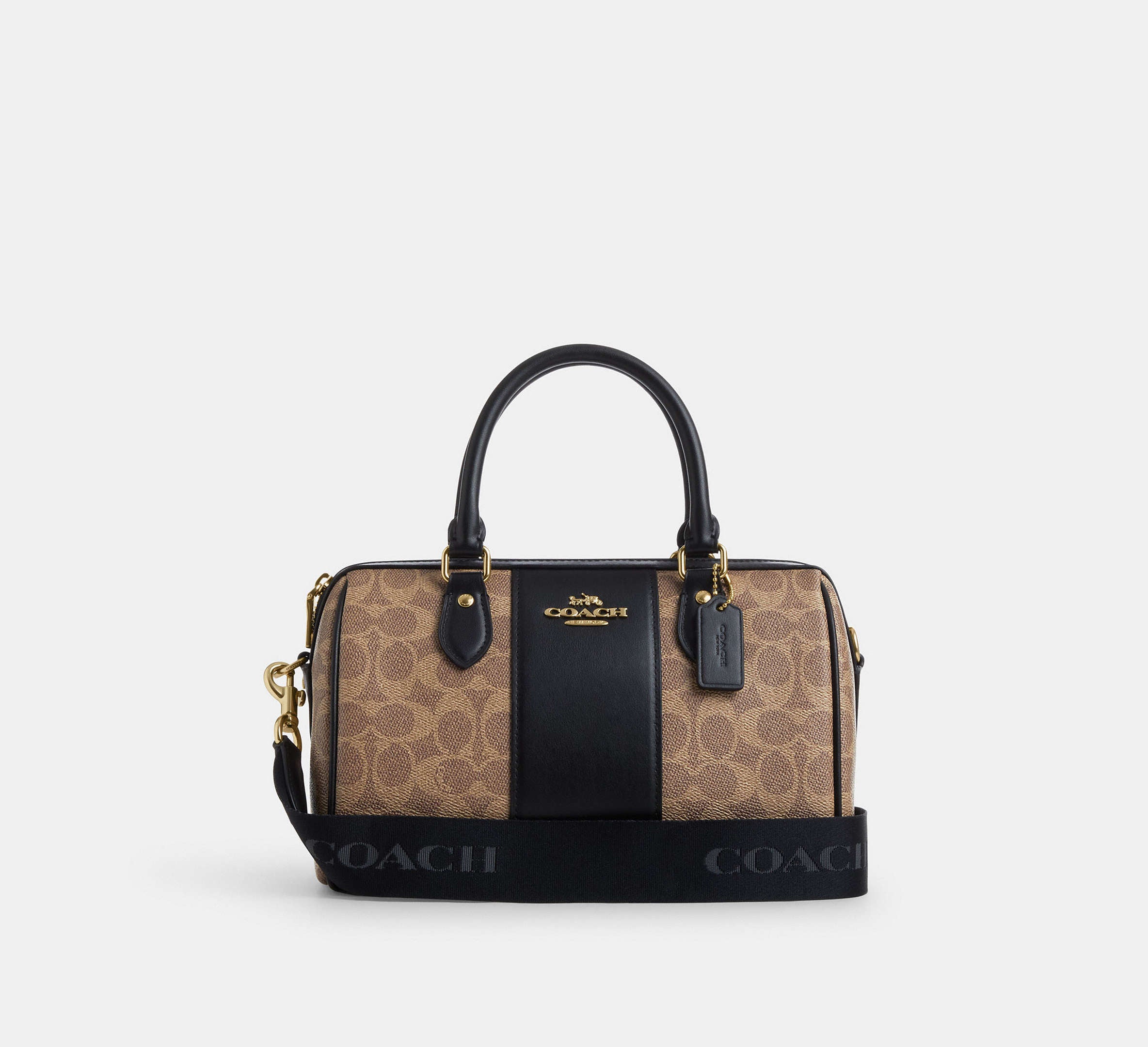 Rowan Satchel Bag in Signature Canvas