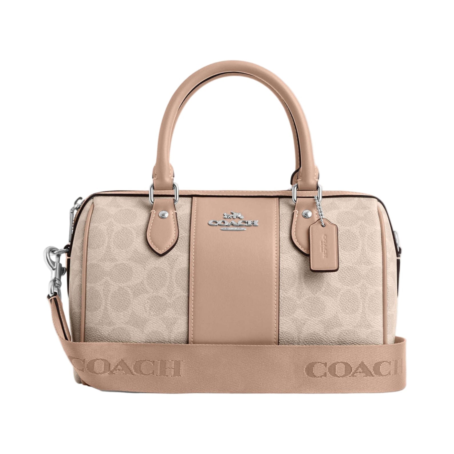 Rowan Satchel Bag in Signature Canvas
