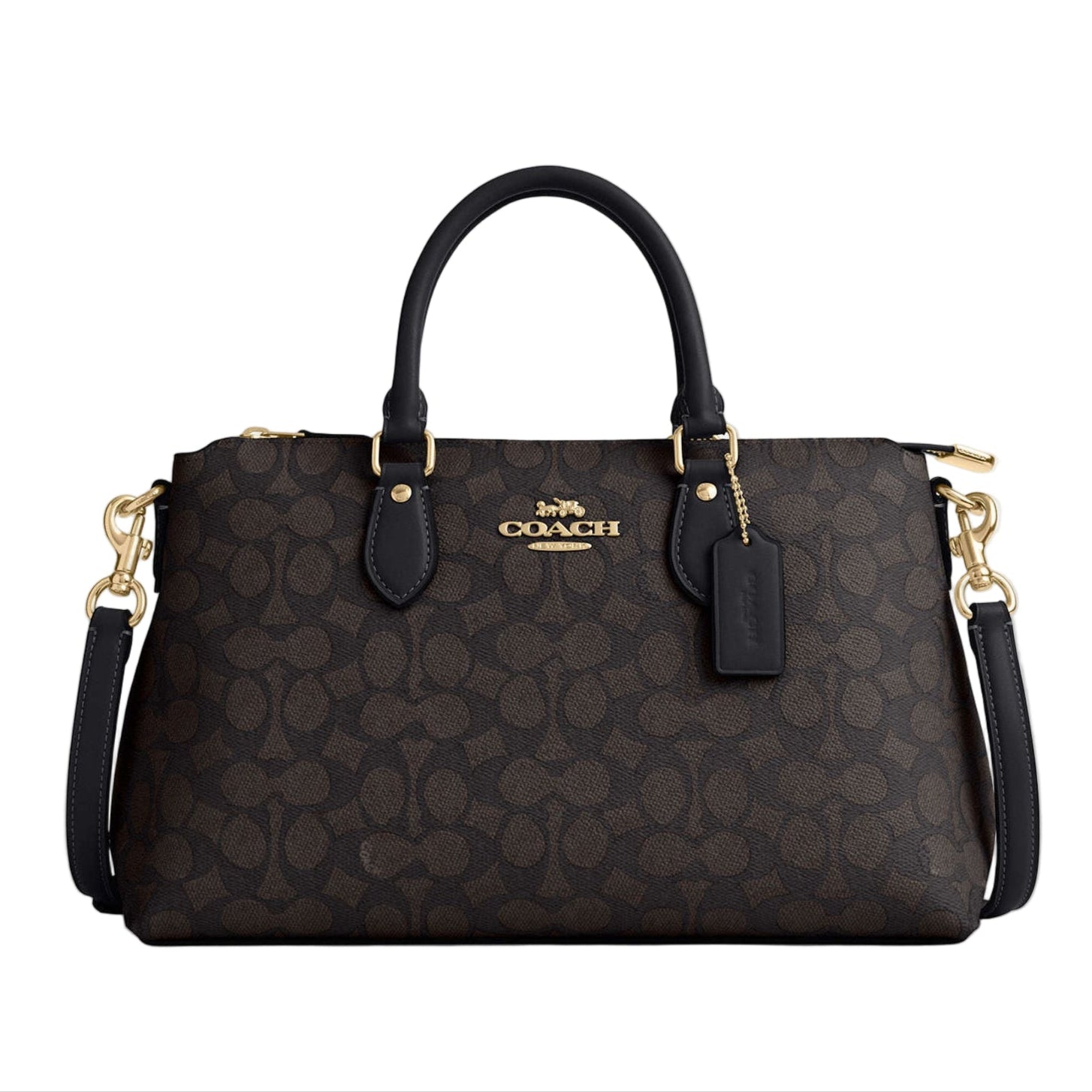 Georgia Satchel Bag in Signature Canvas