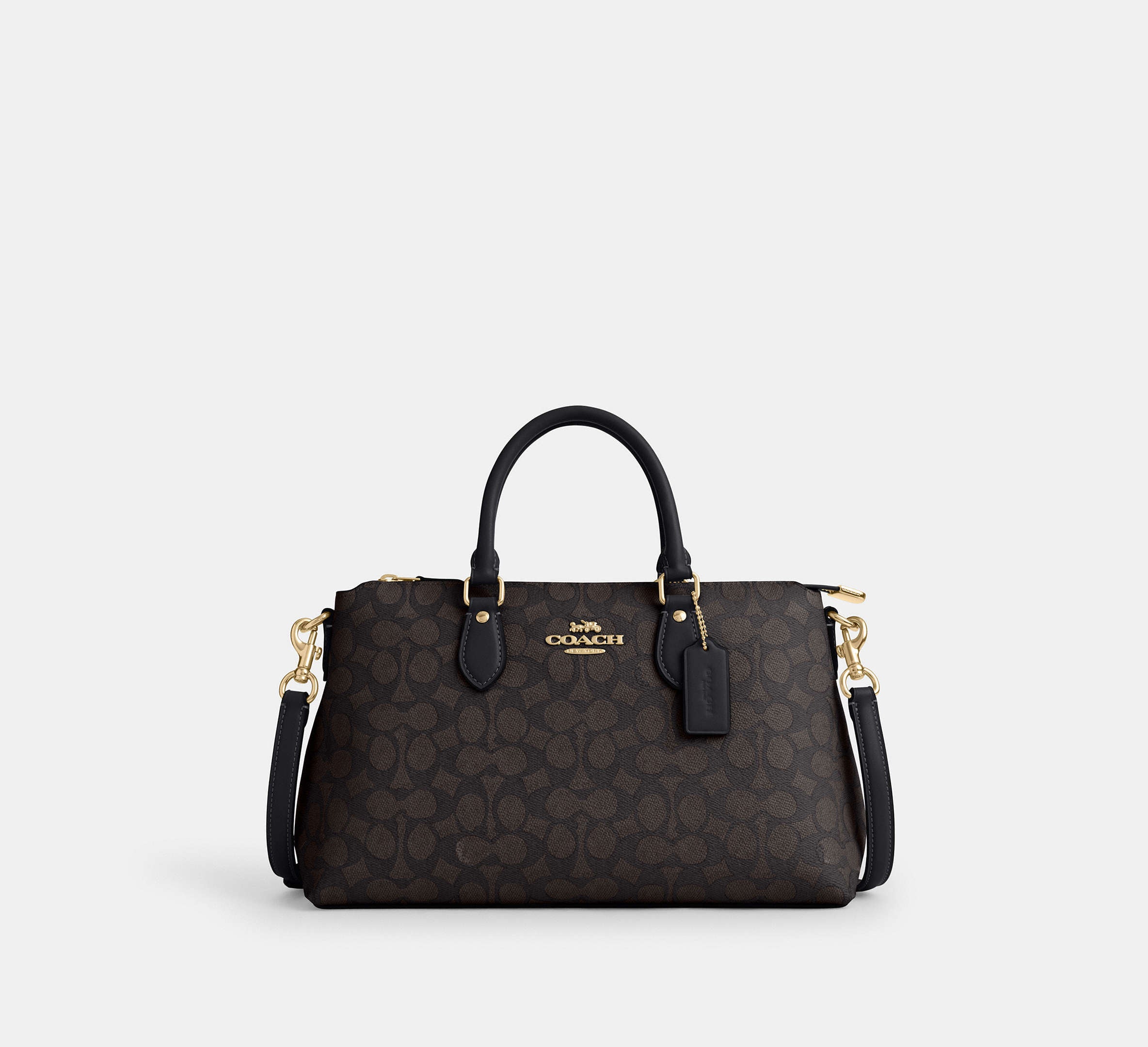 Georgia Satchel Bag in Signature Canvas