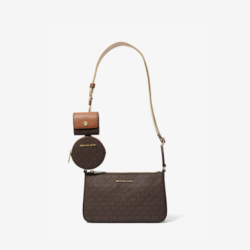 Jet Set Logo Crossbody Bag With Case For Apple Airpods Pro®