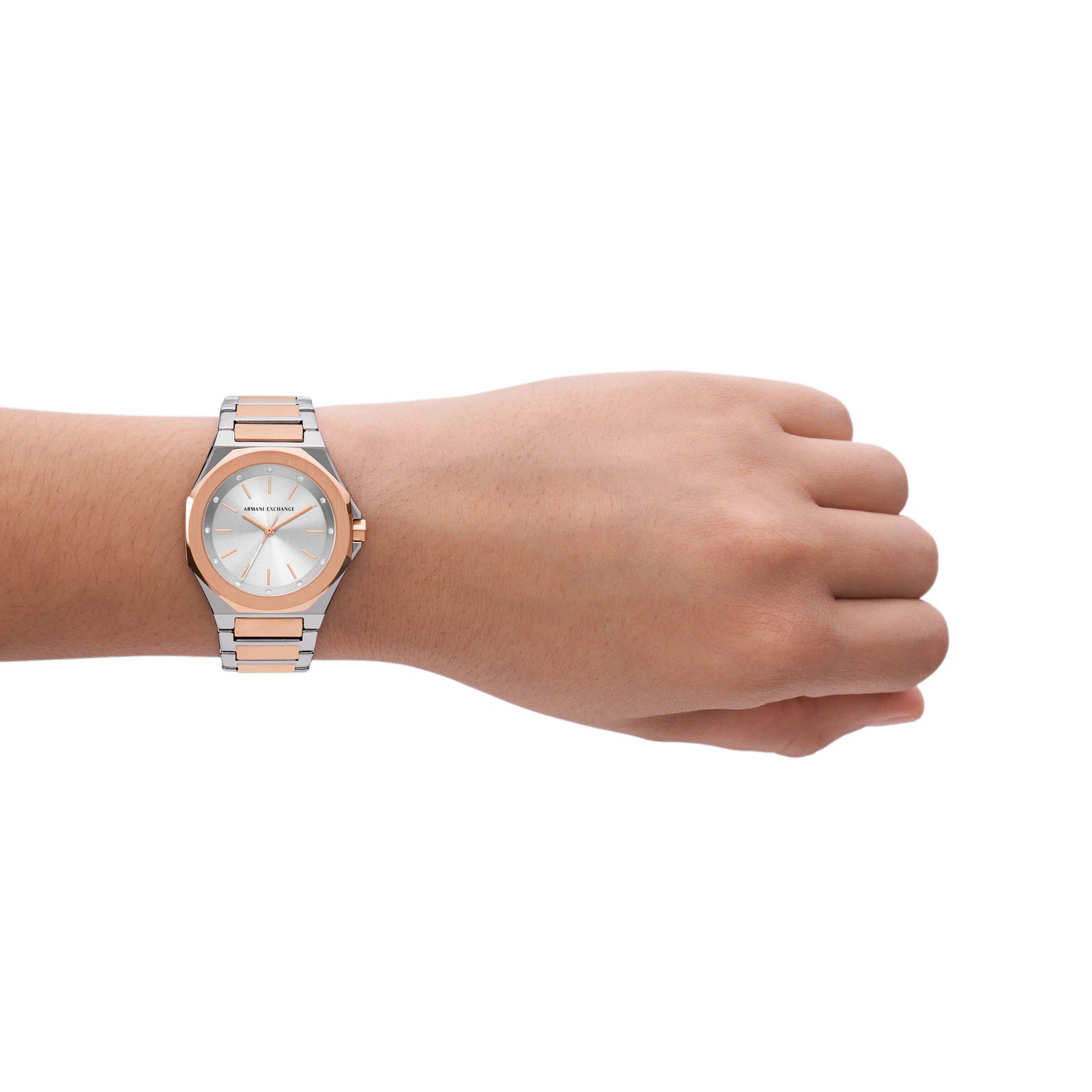 Armani Exchange Two Tone Watch
