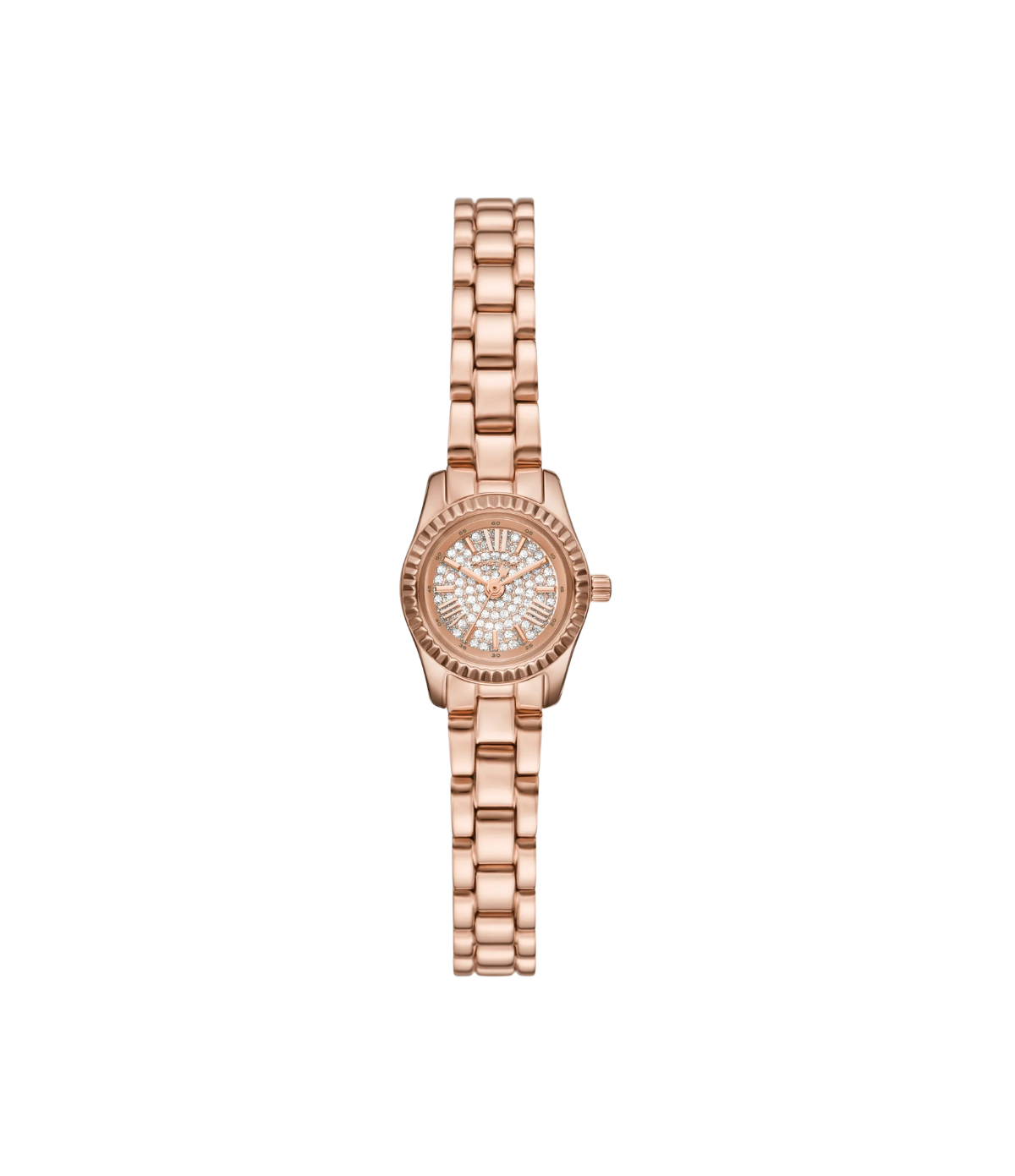 Michael Kors Petite Lexington Pavé Rose Gold-Tone Watch and Jewelry Gift Set