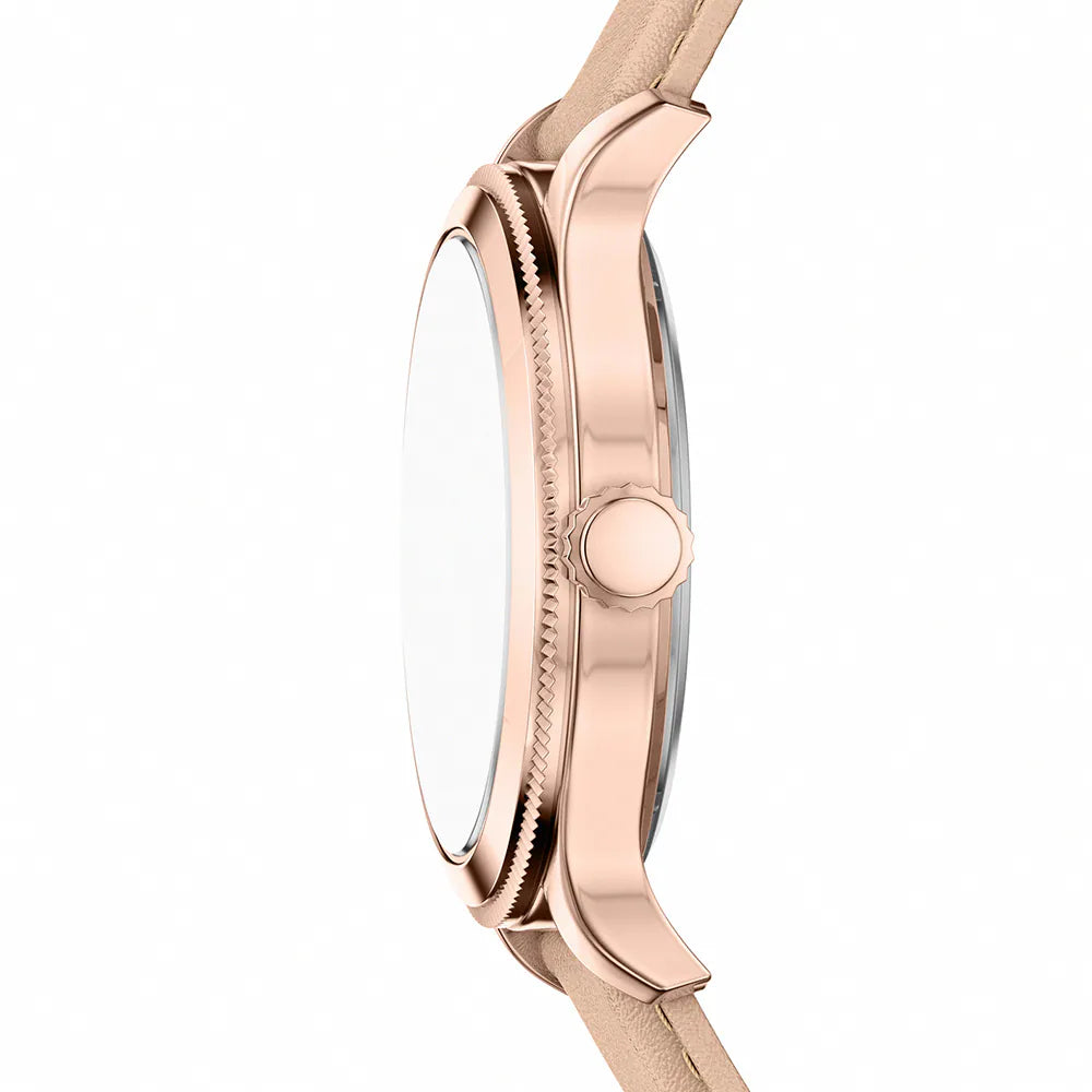 Fossil Brynn Gold-Tone Brown Chronograph Watch