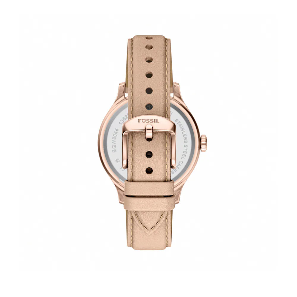 Fossil Brynn Gold-Tone Brown Chronograph Watch
