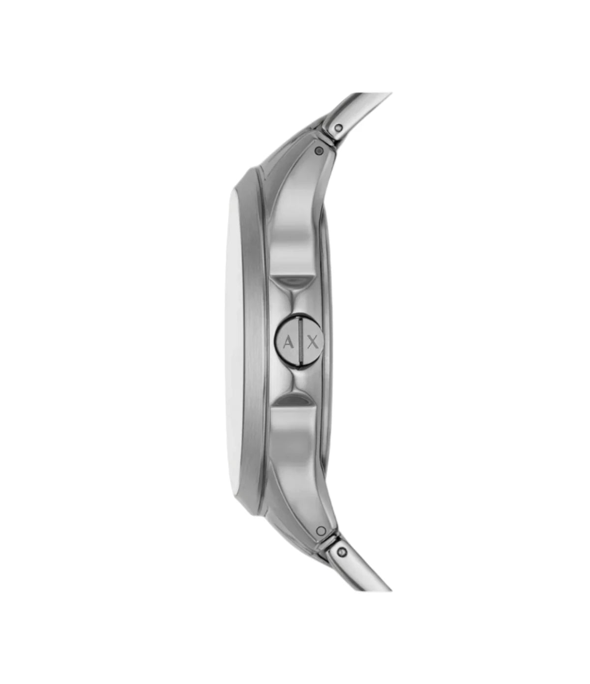 Armani Exchange Three-Hand Date Stainless Steel Watch