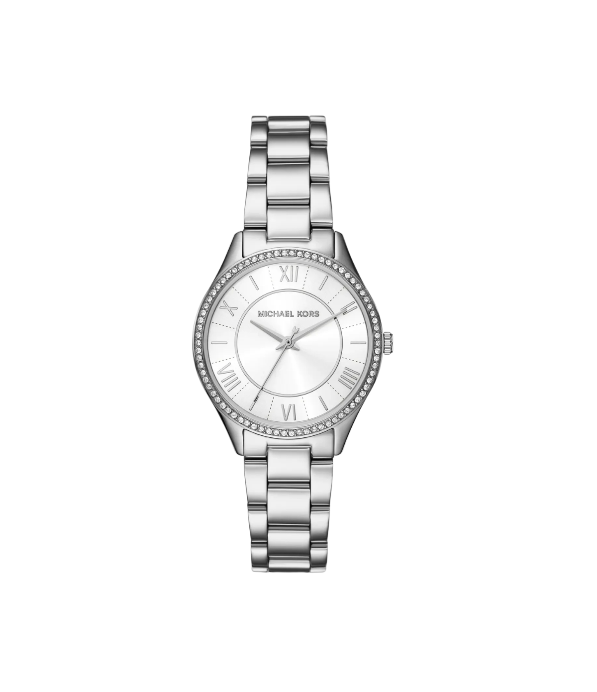 Michael Kors Mini Lauryn Silver-Tone Watch and Jewelry Gift Set