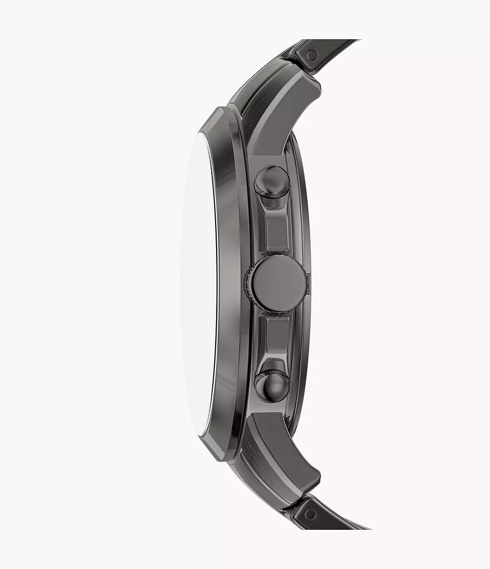 Fossil Grant Chronograph Gunmetal Stainless Steel Watch