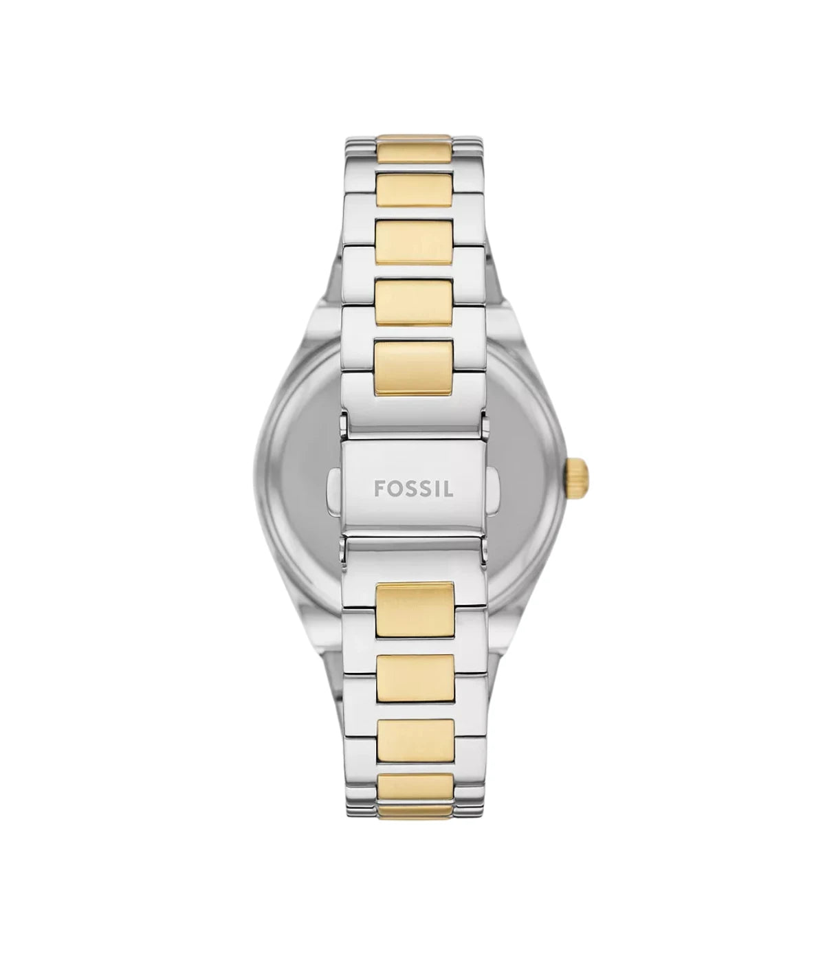 Back view of the Fossil Scarlette ES5259 stainless steel case
