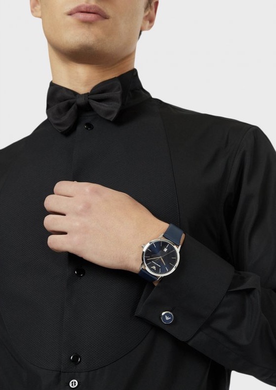 EMPORIO ARMANI RUGGERO WATCH AND CUFFLINKS – Time Vault